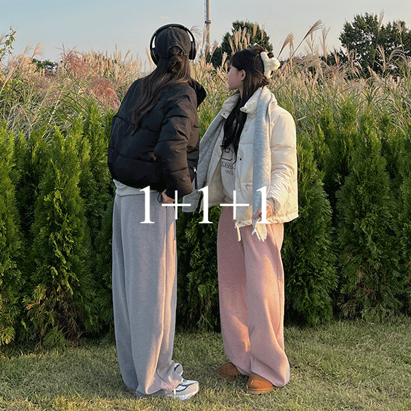 (1+1+1) [숏,롱] 보들보들 기모 골덴 코듀로이 와이드 팬츠