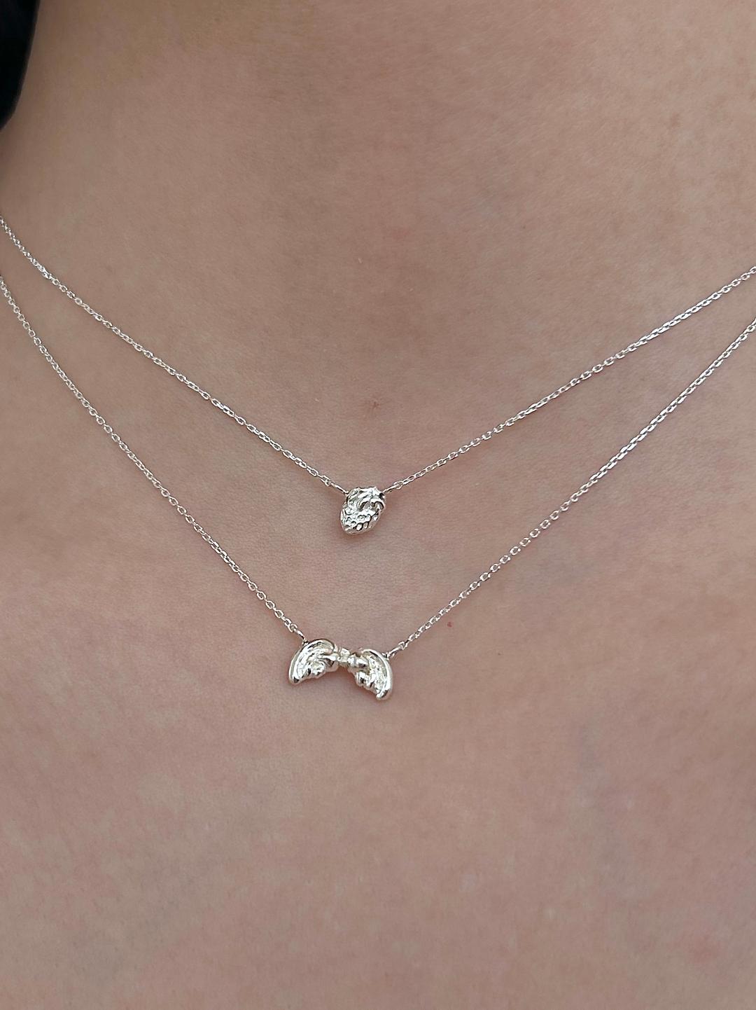 Drawing Series] Necklace-Silver