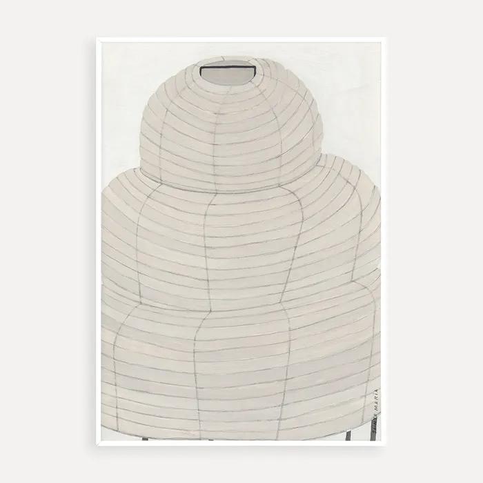 Akari Light Sculptures 24N, Isamu Noguchi, 1951 세인트 마리아 아트 프린트