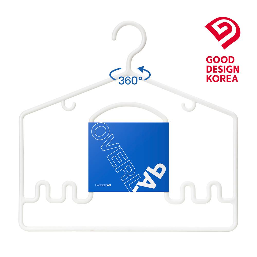 [OVERLAP] 오버랩 행거 WS 회전형 고리 적용 와이드 수영복 옷걸이