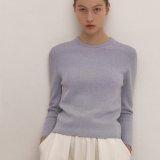 코텔로 Wool Basic Uneck Pullover Lavender WE4251C01T