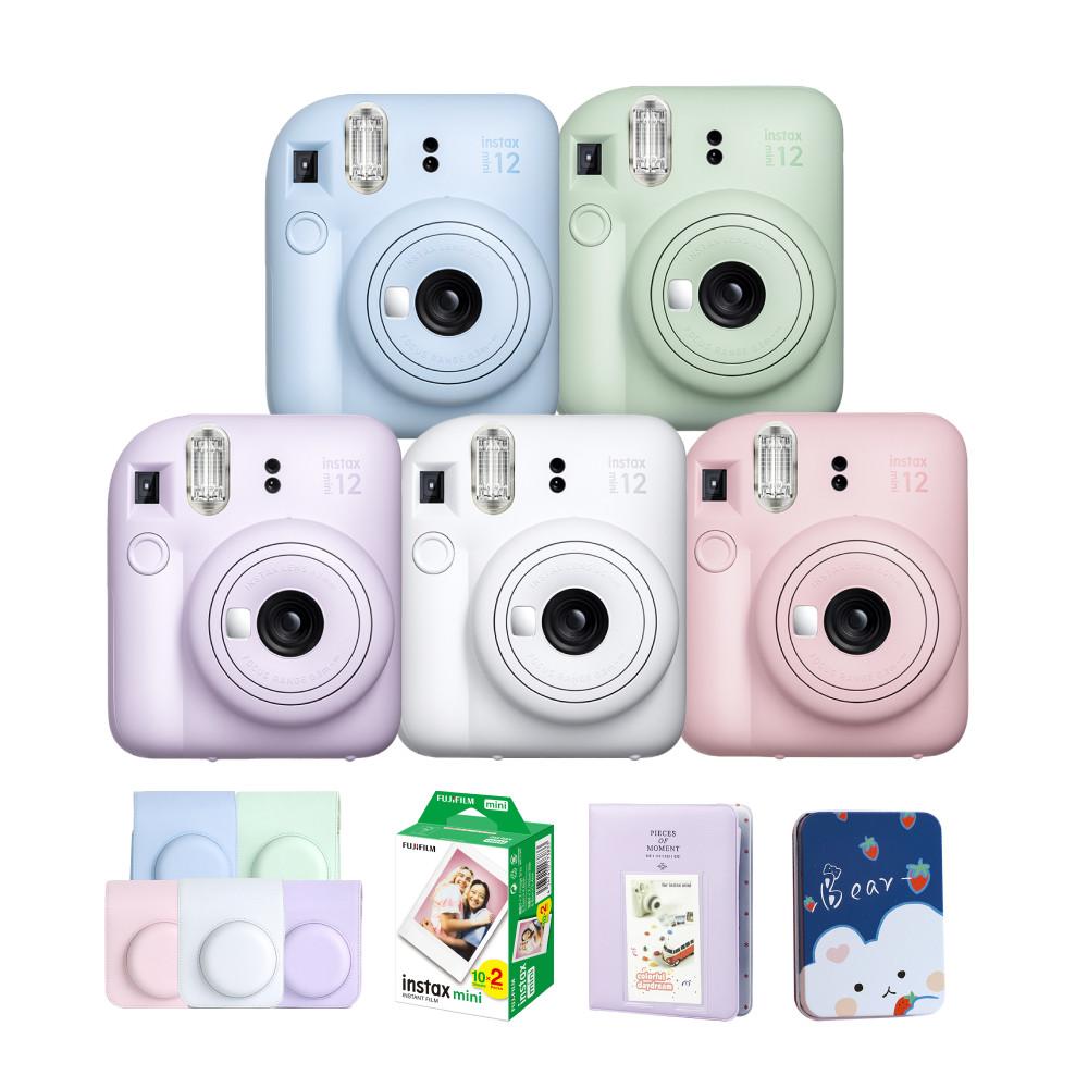후지필름 인스탁스 미니12+필름20매+케이스+선물2종SET 폴라로이드카메라 미니11 후속