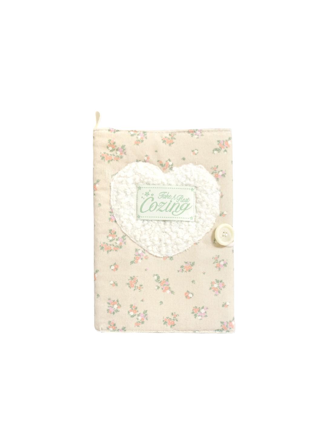 Heart book cover_floral