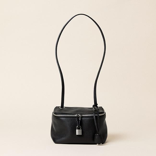 VANITY BAG MINI_PEBBLE BLACK