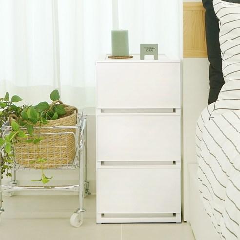 MBKO 모던 슬림 서랍장 3단 - 서랍장 | 쿠팡