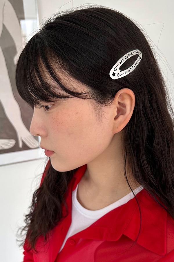 oriental matt hair pin