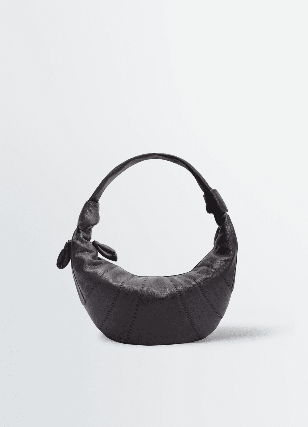 FORTUNE CROISSANT BAG IN LEATHER - OS