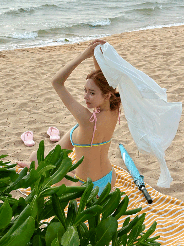 웨더(L011) 커버업 티셔츠