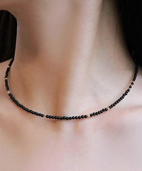 오닉스 비즈 목걸이