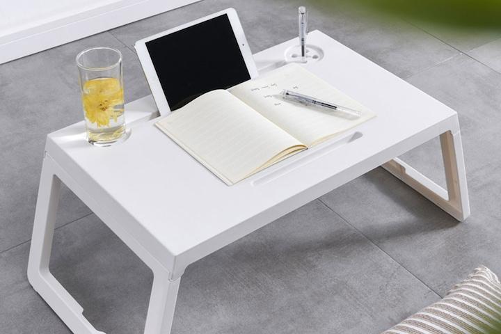 1인용 베드 좌식테이블 미니 접이식 침대책상 노트북책상_재고정리 세일