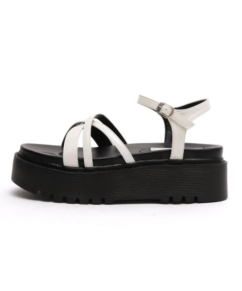 Balle 발레 트리플 크로스 통굽 샌들_3color 6cm