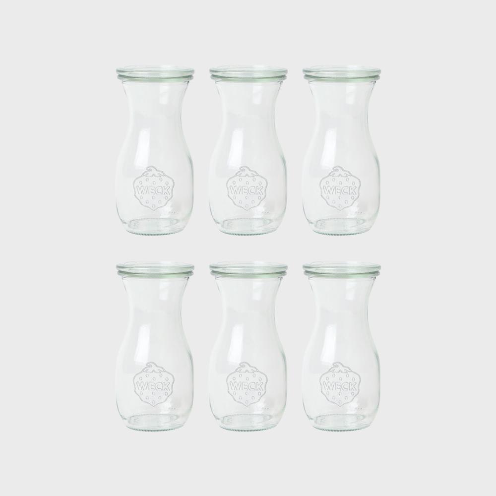 [WECK] 쥬스병 763(310ml) 6개 세트