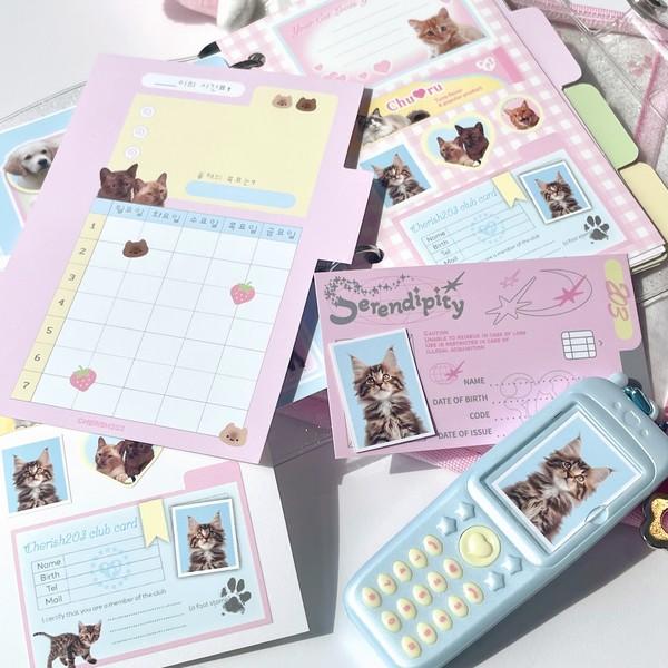 [Cherish203] 고양이를 좋아해 스티커