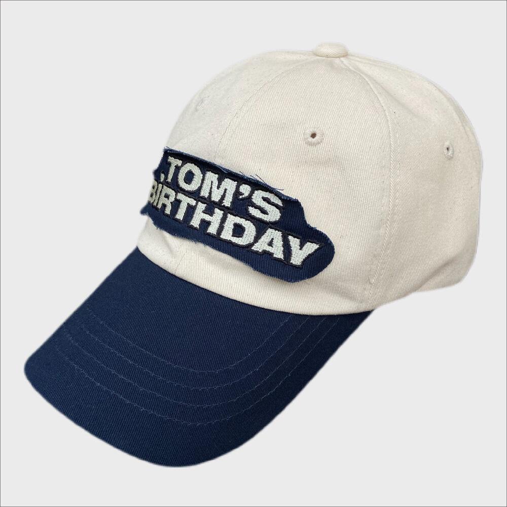 TOM'S CAP MIX NAVY [톰스벌스데이 볼캡 믹스 네이비]