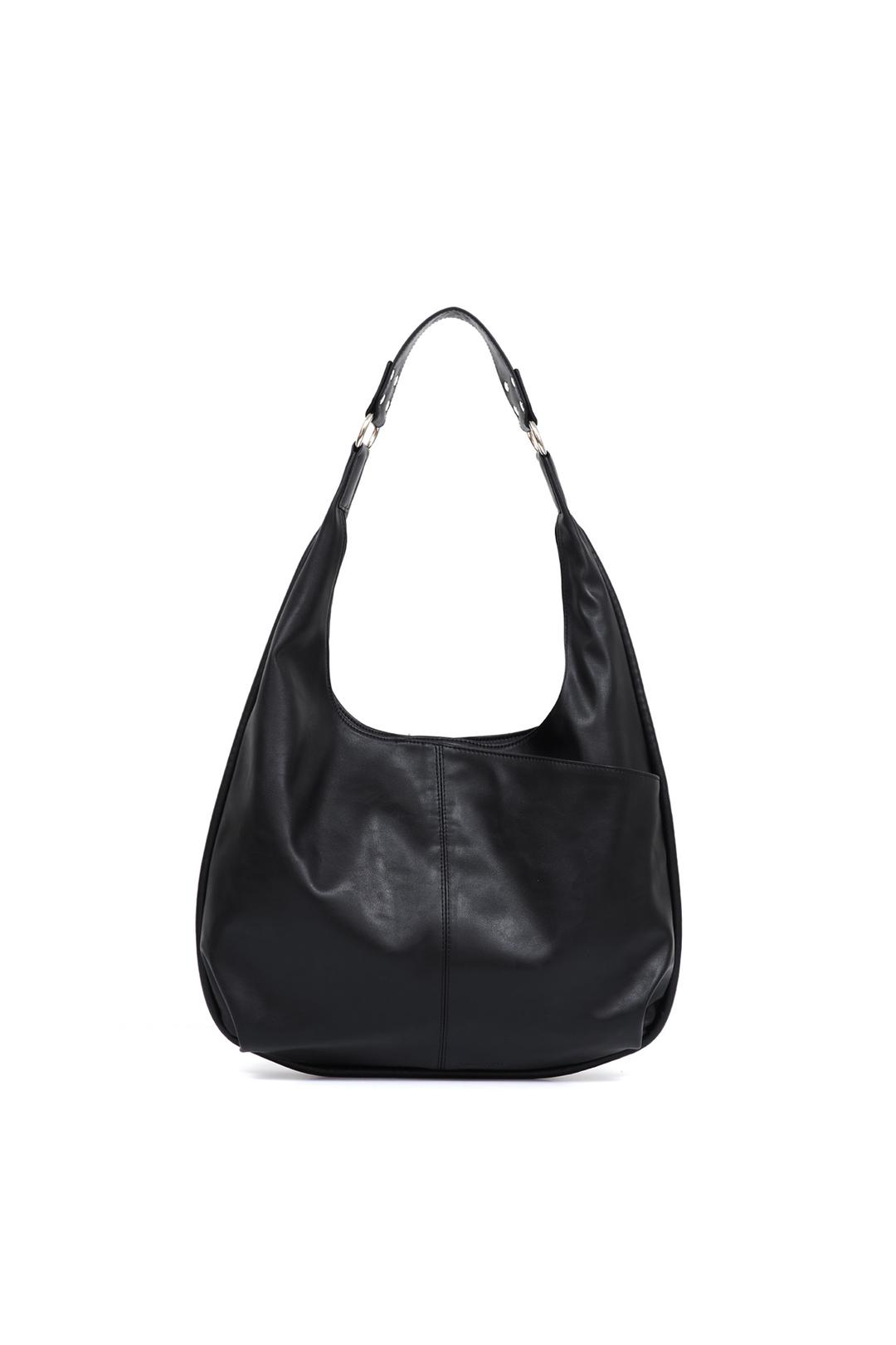 미디움 슬래쉬 호보 백 medium slash hobo bag (black)
