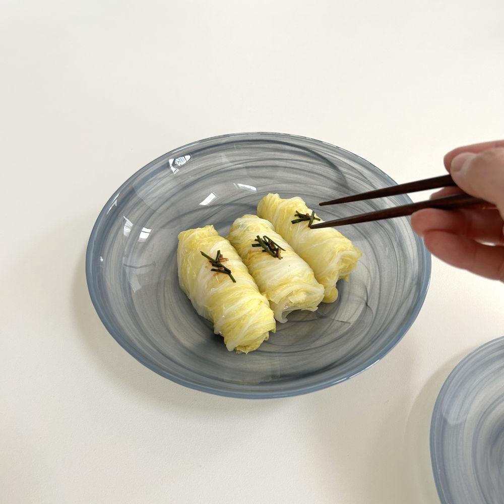 샐러드 디쉬 20cm 마블스톤