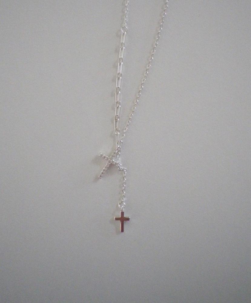 더블 크로스 넥클리스