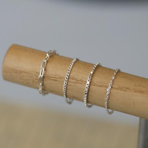 실버92.5 체인 실반지 은반지