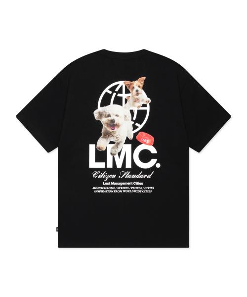 FLYING PUPPY TEE black