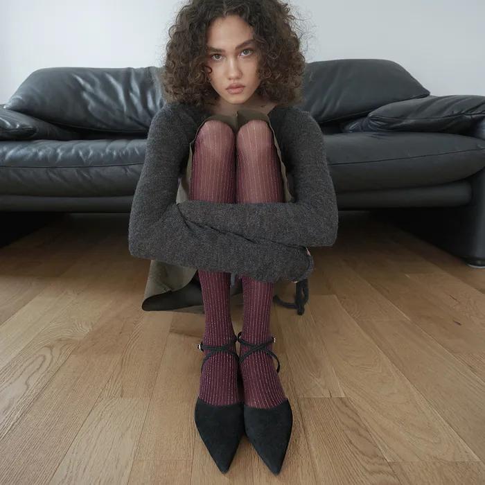 Elia 엘리아 X스트랩 스틸레토 플랫슈즈 - 4colors