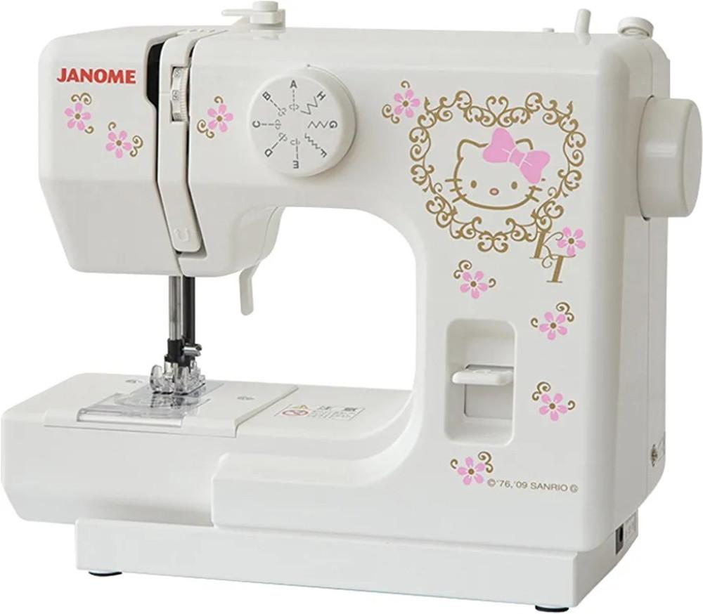 JANOME 키티 재봉틀 미싱기 미싱 미니 가정용 KT-35