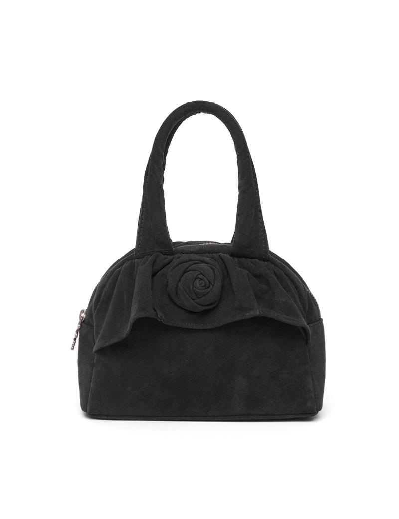 Suede Bang tote Bag (Black)