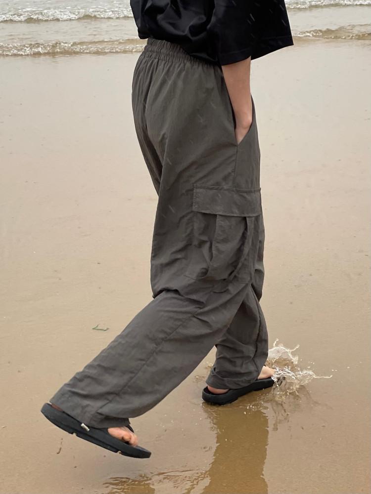 Narnia cargo pants 남성카고바지 나일론팬츠 벌룬팬츠 와이드조거팬츠