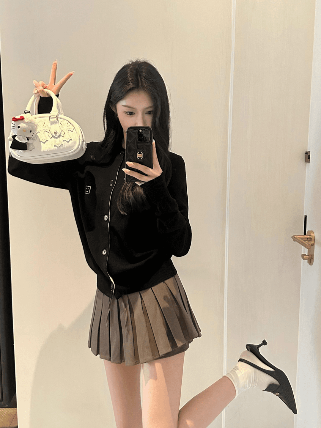 (3color) 테니스 로우 큐롯 스커트