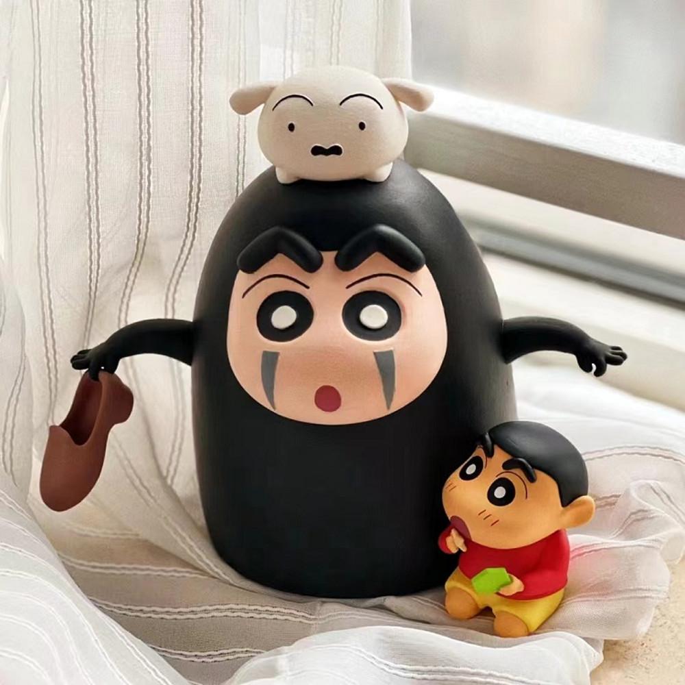 짱구 가오나시 콜라보 미니 피규어