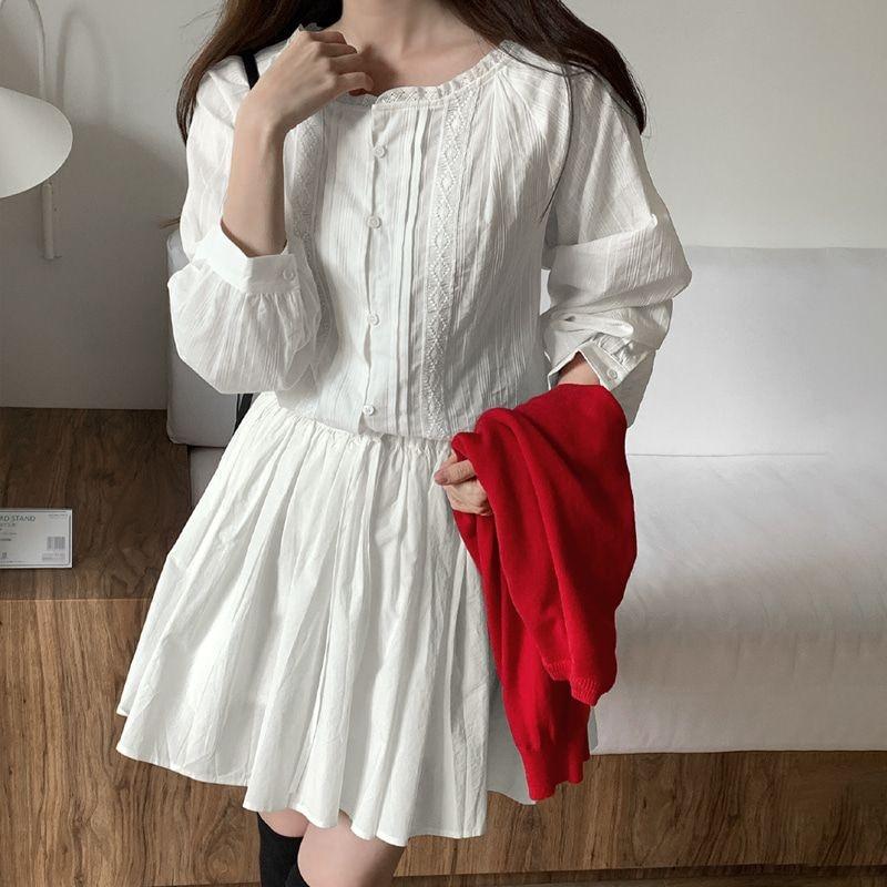 히레트 밴딩 플레어 미니 스커트 - 2 color