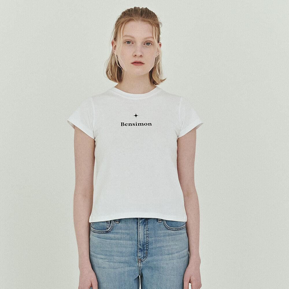 BENSIMON EYE LOGO BABY FIT T-SHIRT - WHITE