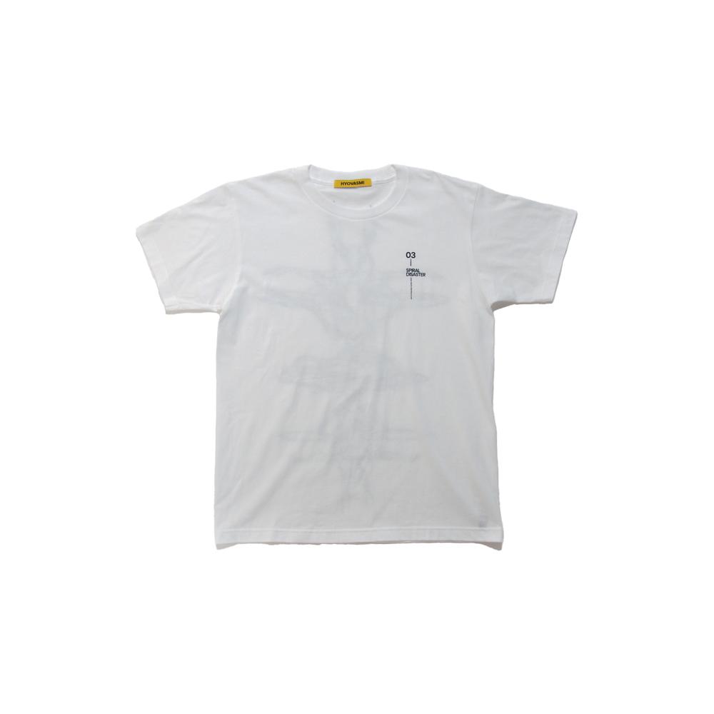 [HYOVASMI : 효바스미] CHITIN T-SHIRTS WHITE