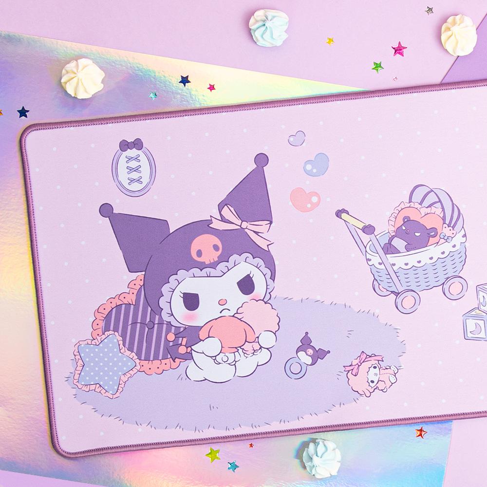 로이체 산리오 마이멜로디 쿠로미 장패드