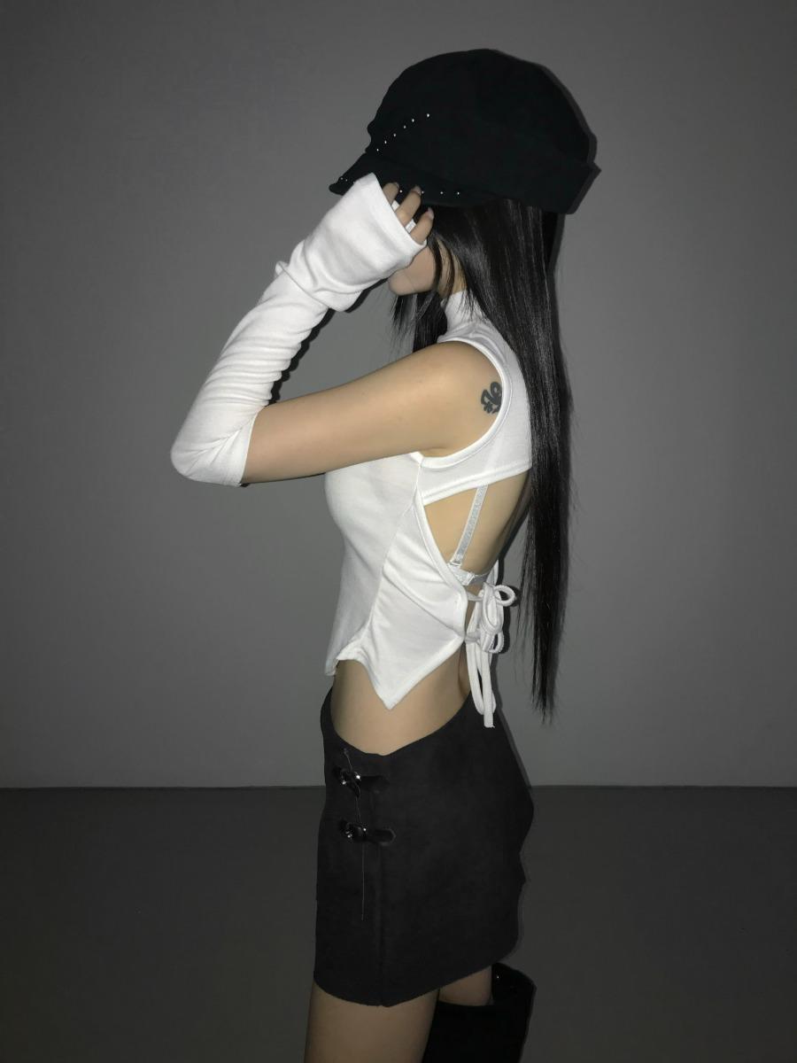 backless pole warmer top(3 color)