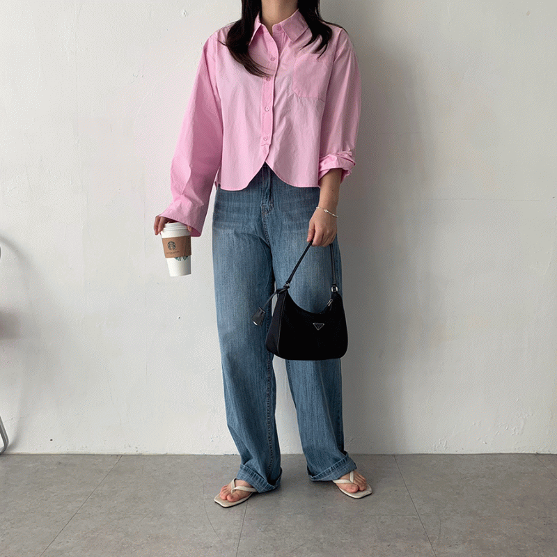 534_후들여름 와이드 핏 데님_pt [1color!]