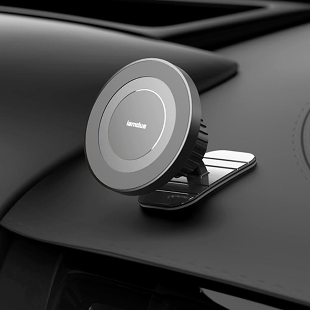 아이엠듀 맥세이프 차량용 핸드폰 거치대 헤드 미니 크래들 세트 블랙