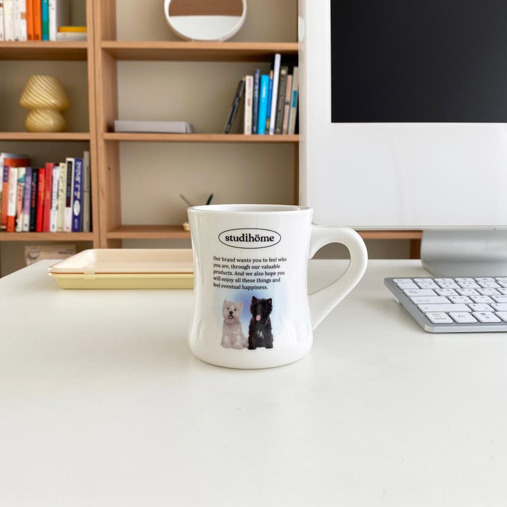 [스튜디홈 자체 제작] studihome Puppy mug 퍼피 머그컵