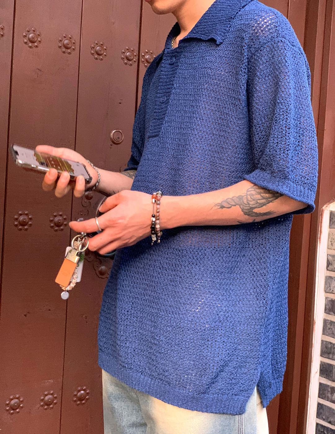 시에르 솔트 반팔 니트 3 color