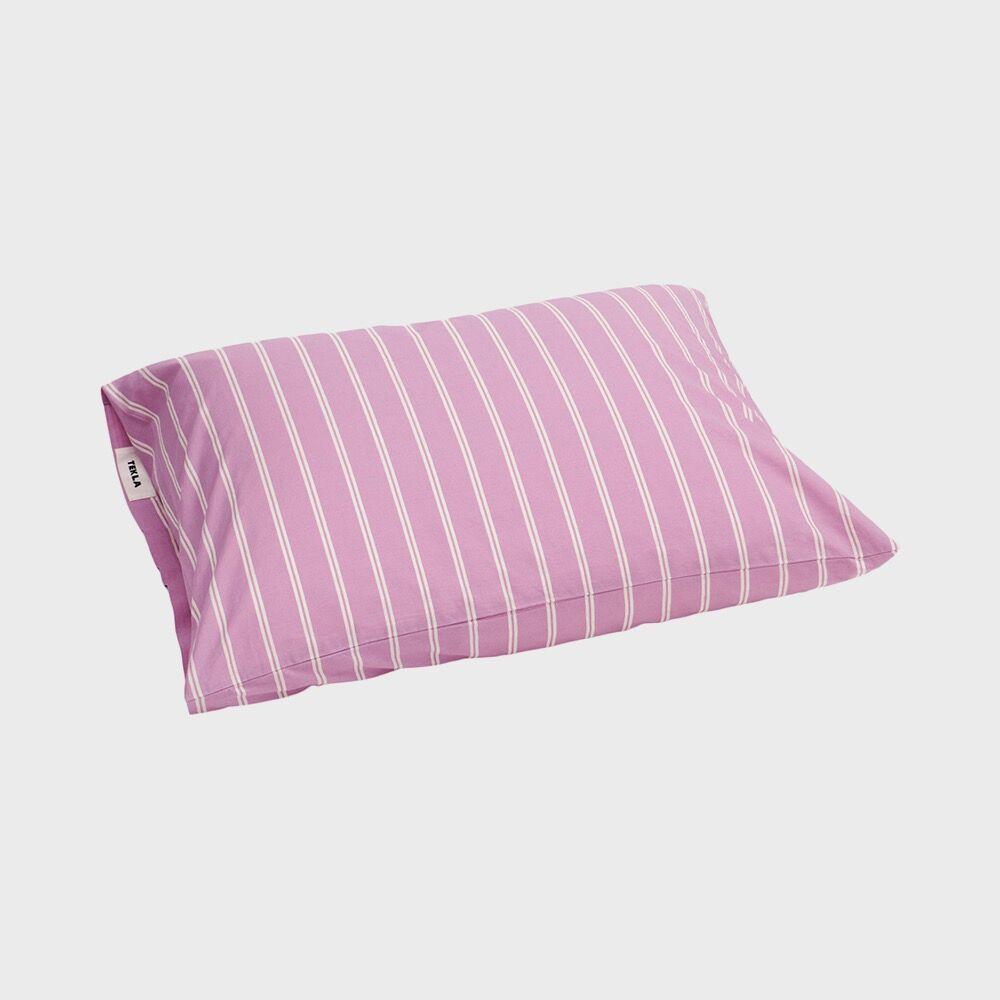PERCALE PILLOW SHAM (MALLOW PINK STRIPES)