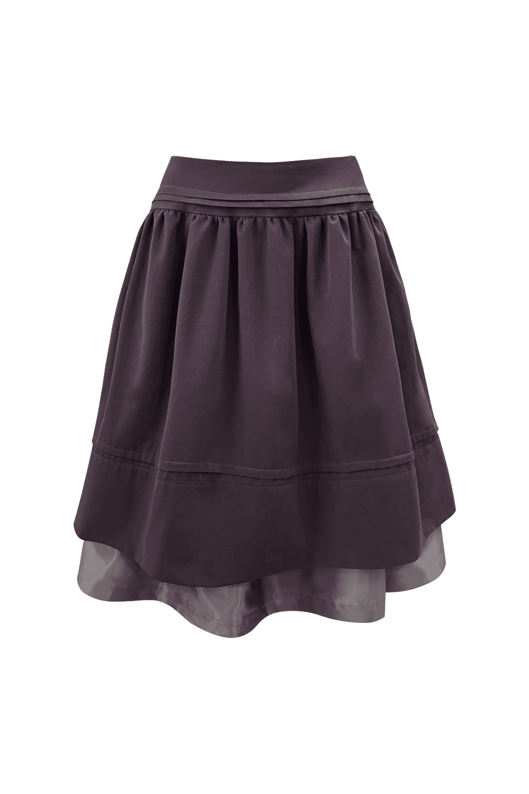 [03.30 순차출고] SHY LAYER SKIRT (PURPLE)