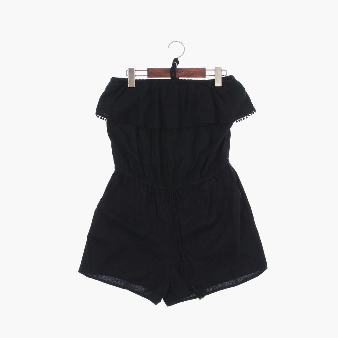 올드 네이비 린넨 베이직 점프수트 여자 S