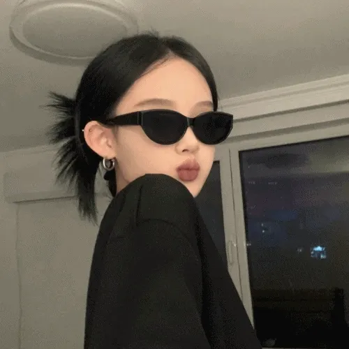 세트가격 / 자외선차단 인싸 캣아이 레트로 여자 선글라스 UV400