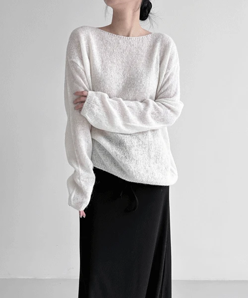 모찌 헤어 니트