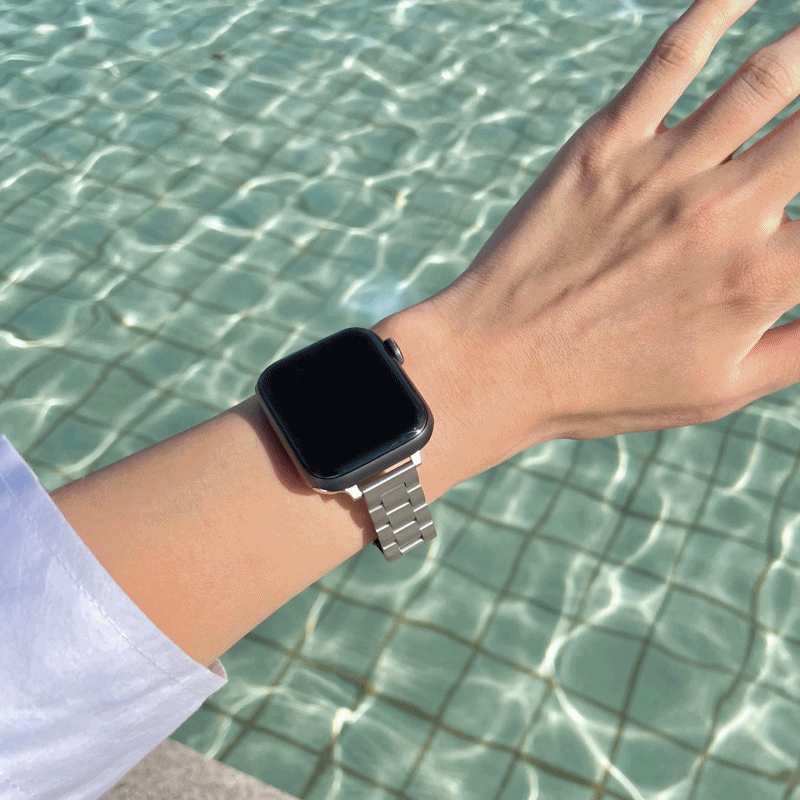 📦[공구증정] 애플워치 슬림 메탈 스트랩 밴드 8 7 6 5 4 3 2 1 SE