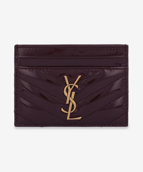 모노그램 마틀라쎄 카드 홀더 - 레드:골드 / 4232910UF076413