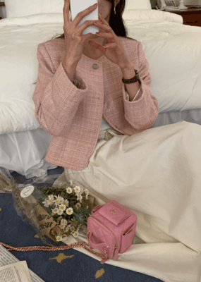 베타 트위드 자켓 3col