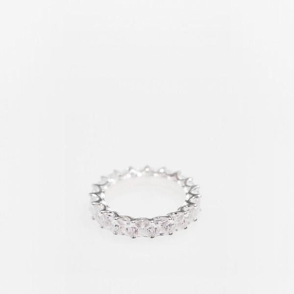 Crown Cubic Bold Ring (Silver 925)