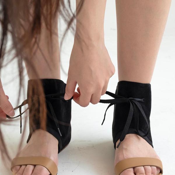 See by Chloé Leather Suede Warmer Sandals