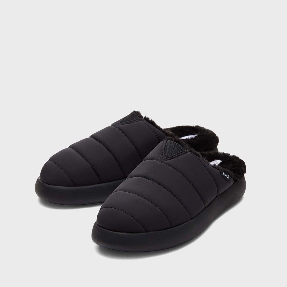 알파가타 멜로우 뮬 퍼 BLACK