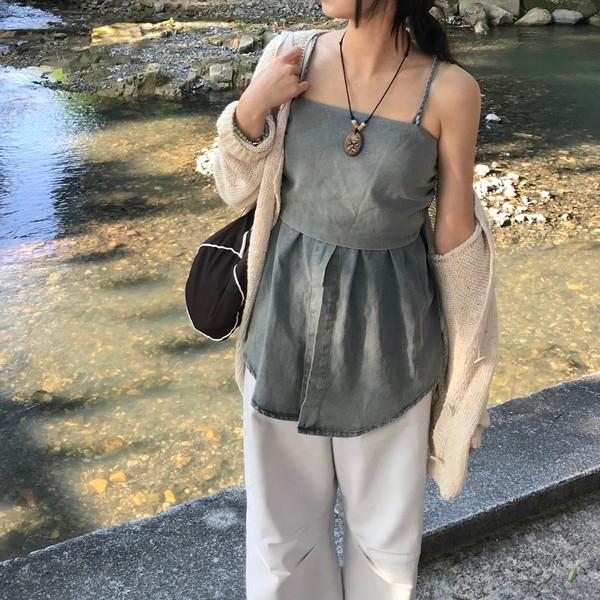 모프 데님 슬리브 ( mof denim sleeve )